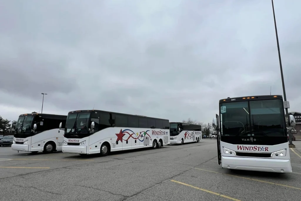 nevada charter bus rental